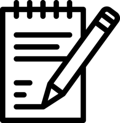 Class Notes Sticker Outline Svg File, Free Vectors File